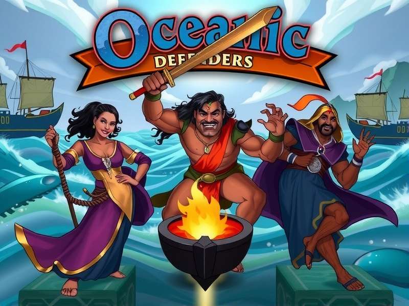 Oceanic Defenders Game Banner